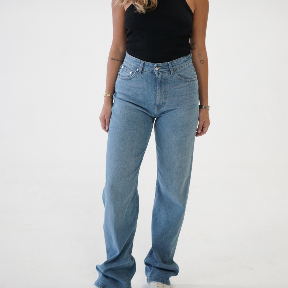 DJERF AVENUE - Straight Jeans Mid Blue - Size 24